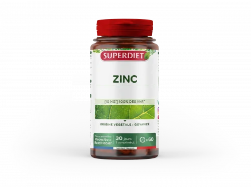 Zinc · Superdiet · 60 comprimidos