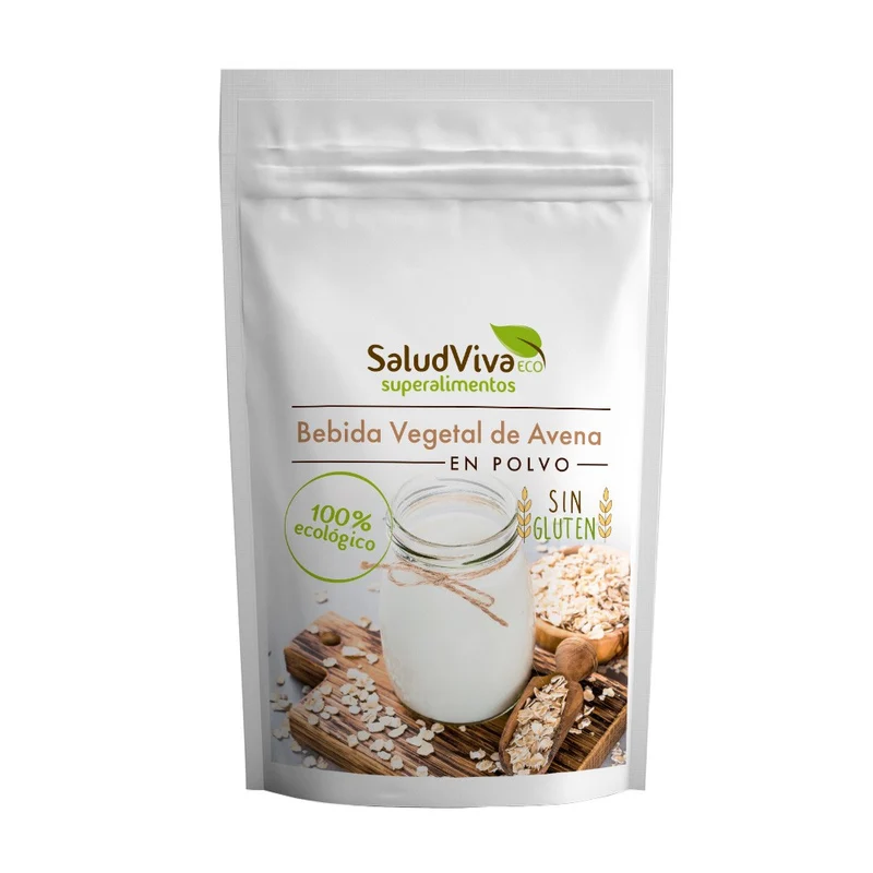 Bebida Vegetal de Avena en Polvo Eco · Salud Viva · 200 gramos