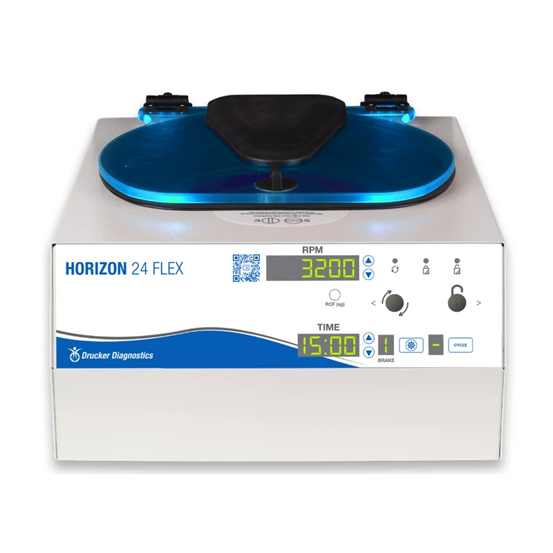 Drucker® Diagnostics Horizon 24 Flex Centrifuge w/24 x 10ml Horizontal Rotor, 00-384-009-000