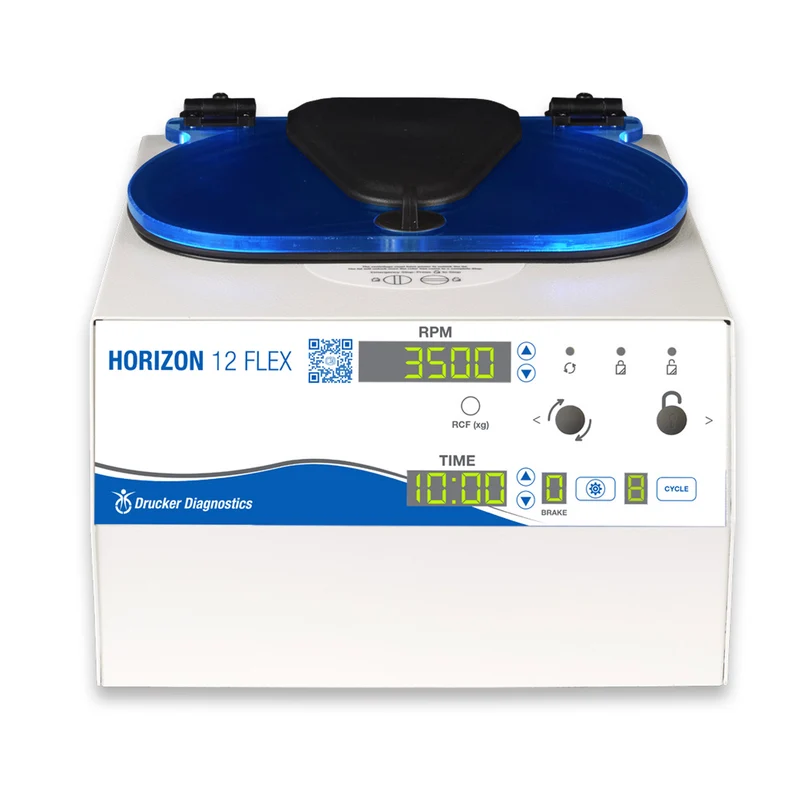 Drucker® Diagnostics Horizon 12 Flex Centrifuge w/12 x 10ml Horizontal Rotor, 00-383-009-000
