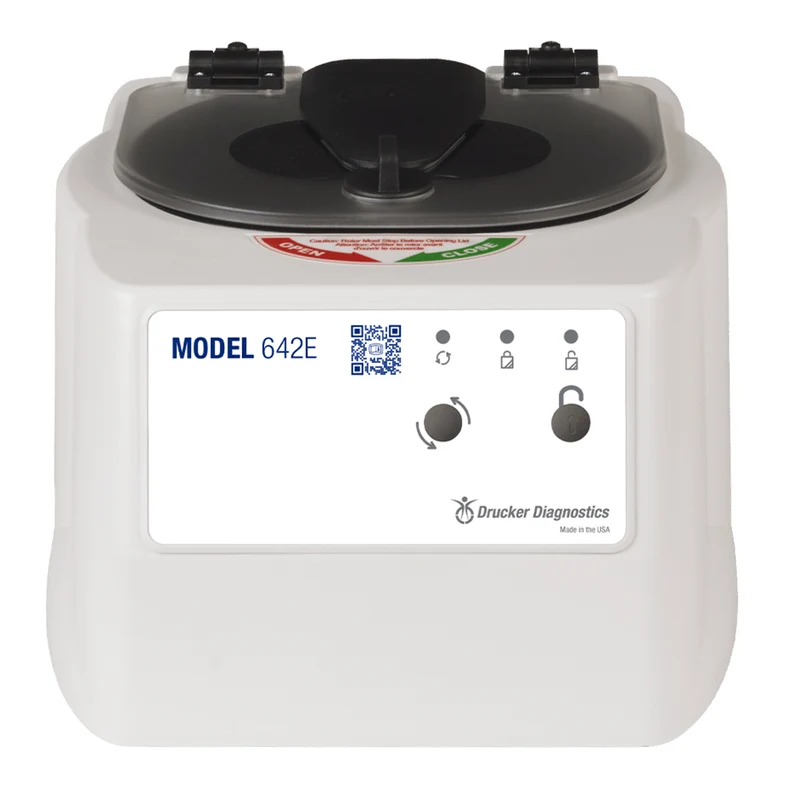 Drucker® Diagnostics 642E Electronic Centrifuge w/6 x 10ml Horizontal Rotor, 00-018-009-001