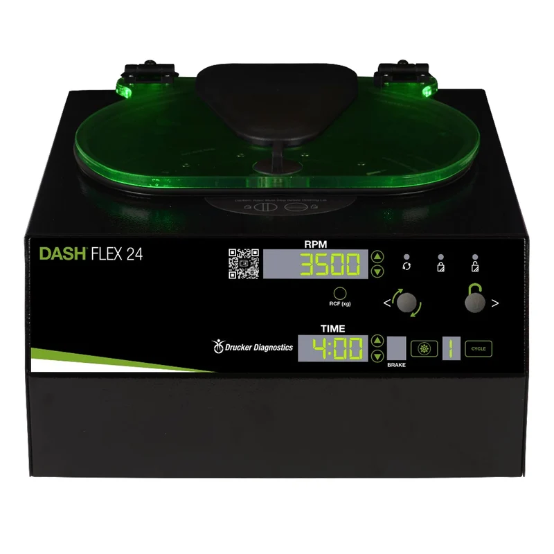 Drucker® Diagnostics DASH Flex 24 Centrifuge w/24 x 10ml Rotor, 00-184-009-000