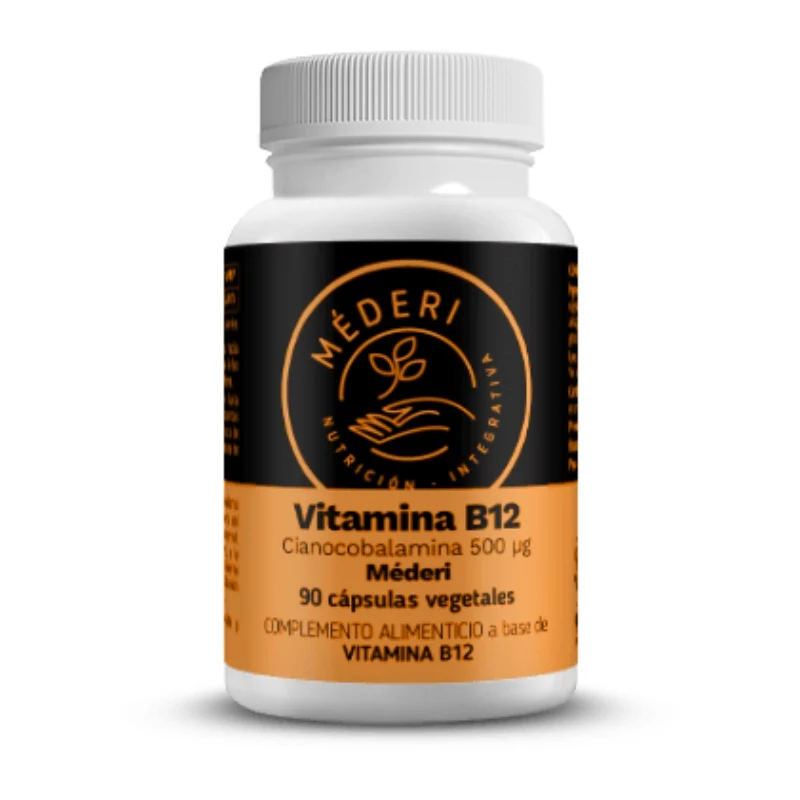 Vitamina B12 Cianocobalamina · Méderi · 90 cápsulas
