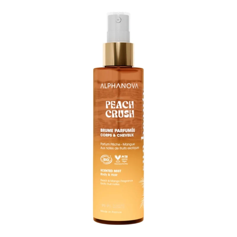 Bruma Cabello y Cuerpo Melocotón BIO · Alphanova · 100 ml