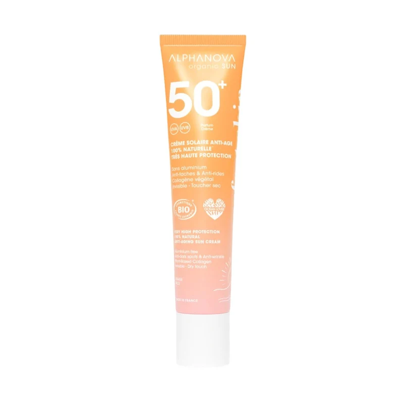 Protector Solar Antiedad y Manchas Bio · Alphanova · 40 gramos