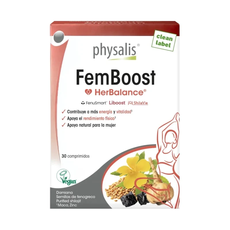 FemBoost · Physalis · 30 comprimidos