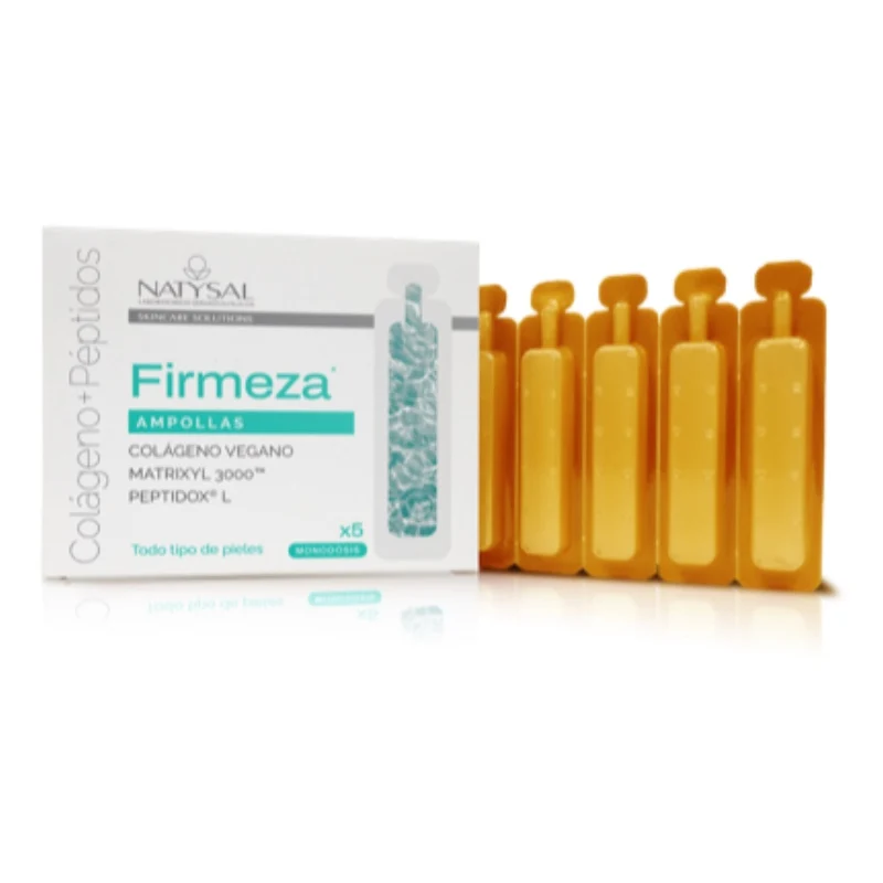 Ampollas Firmeza Facial con Colágeno · Natysal · 5 monodosis