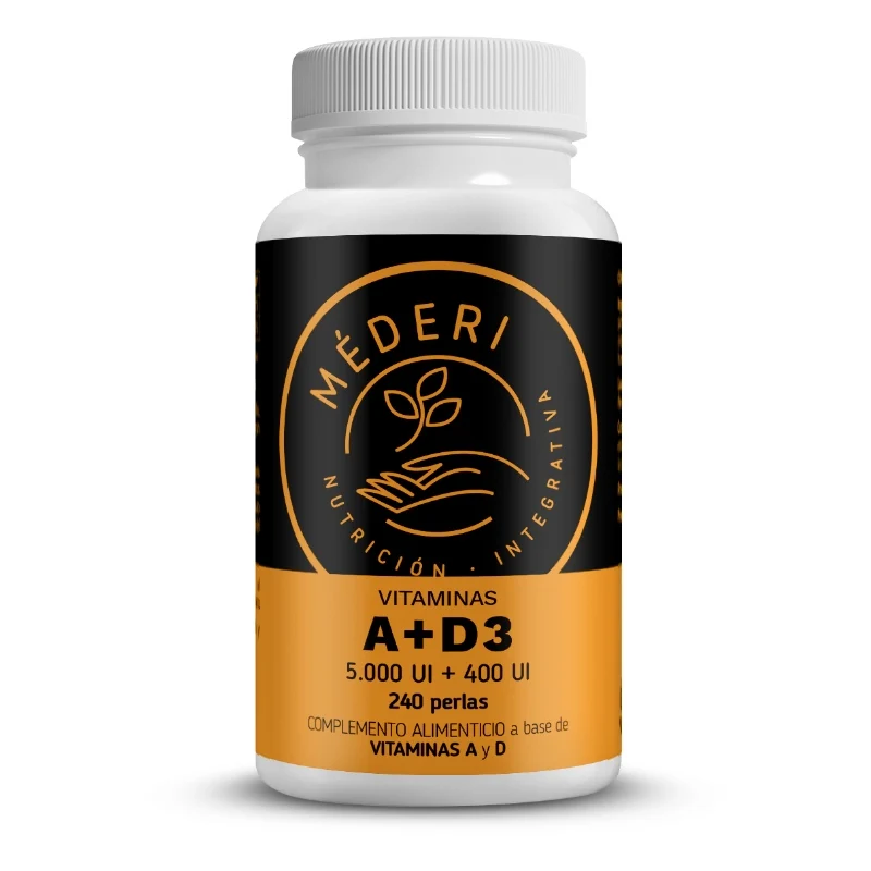 Vitaminas A+D3 · Mederi · 240 perlas