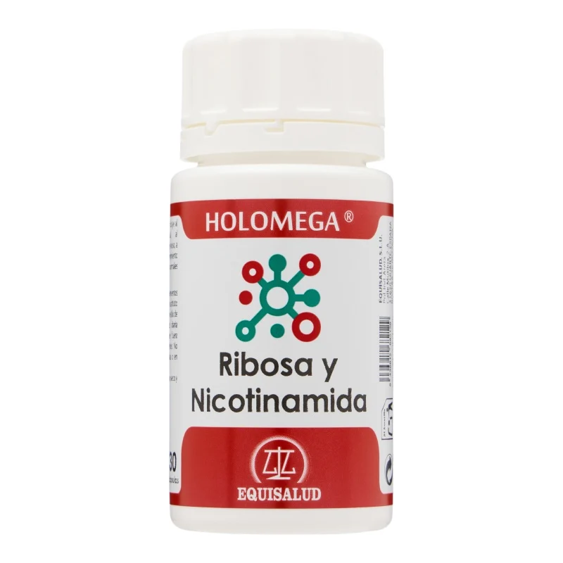 Holomega Ribosa y Nicotinamida · Equisalud · 30 cápsulas
