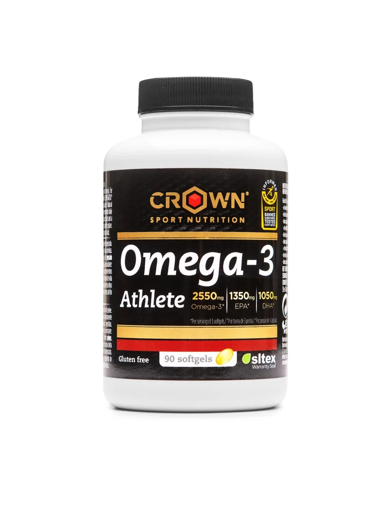 Omega 3 Athlete · Crown Sport Nutrition · 90 perlas