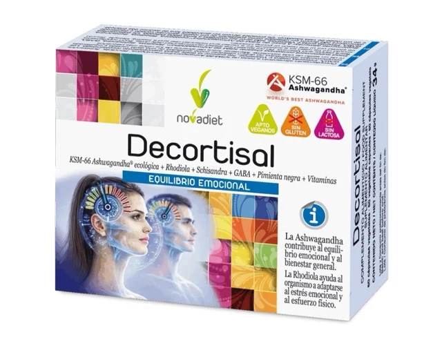 Decortisal · Nova Diet · 60 cápsulas