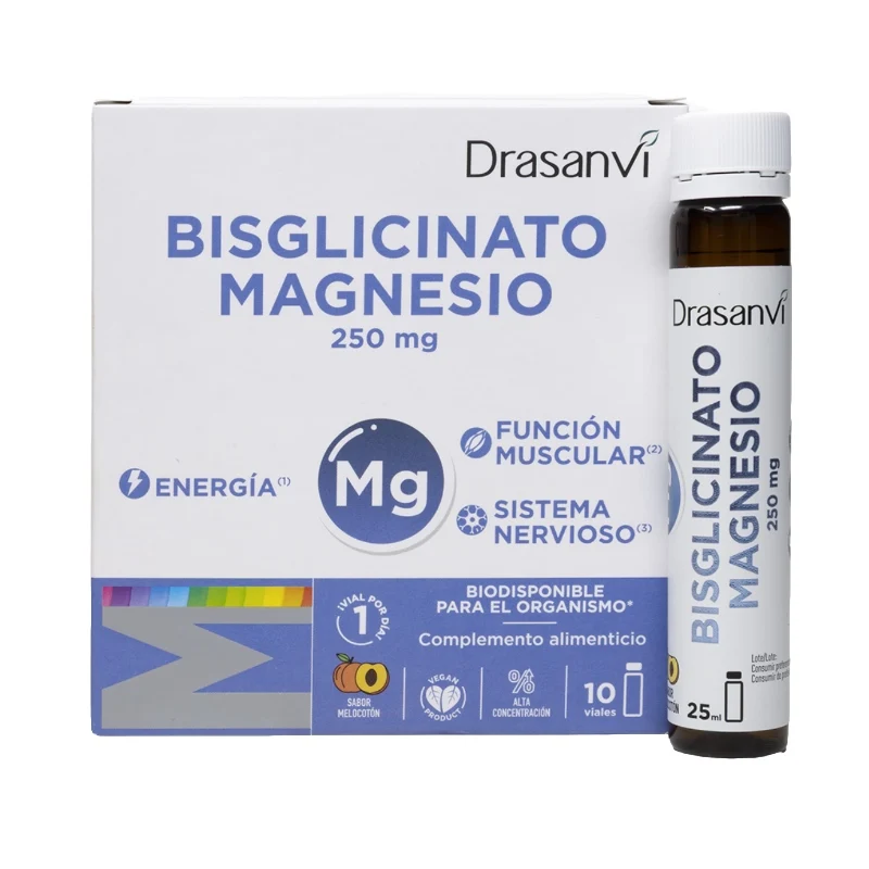 Bisglicinato de Magnesio · Drasanvi · 10 viales