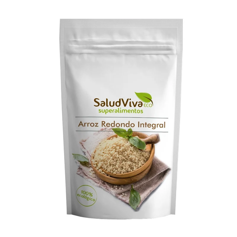 Arroz Redondo Integral Eco · Salud Viva · 500 gramos