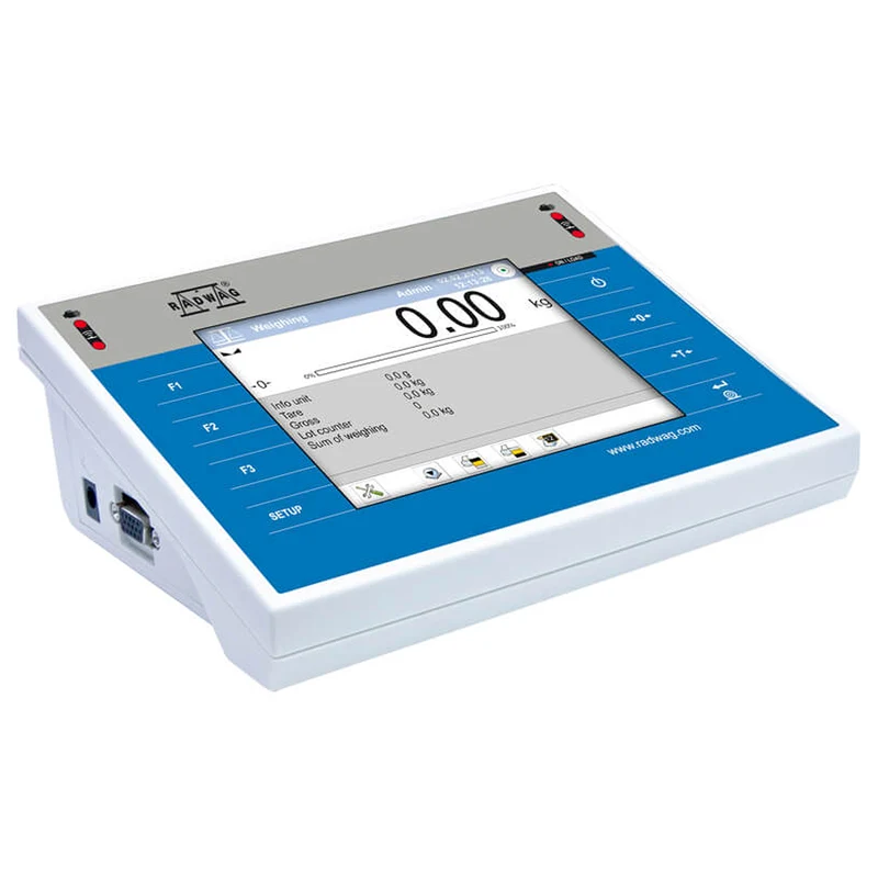 Radwag® PUE 7.1 Weighing Terminal, 5.7" Resistive Color Touch Display, WX-008-0025