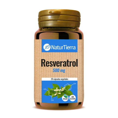 Resveratrol · Naturtierra · 30 cápsulas
