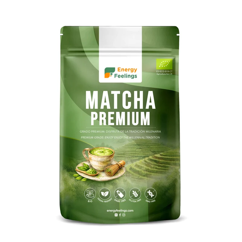 Té Verde Matcha Premium Eco · Energy Feelings · 100 gramos