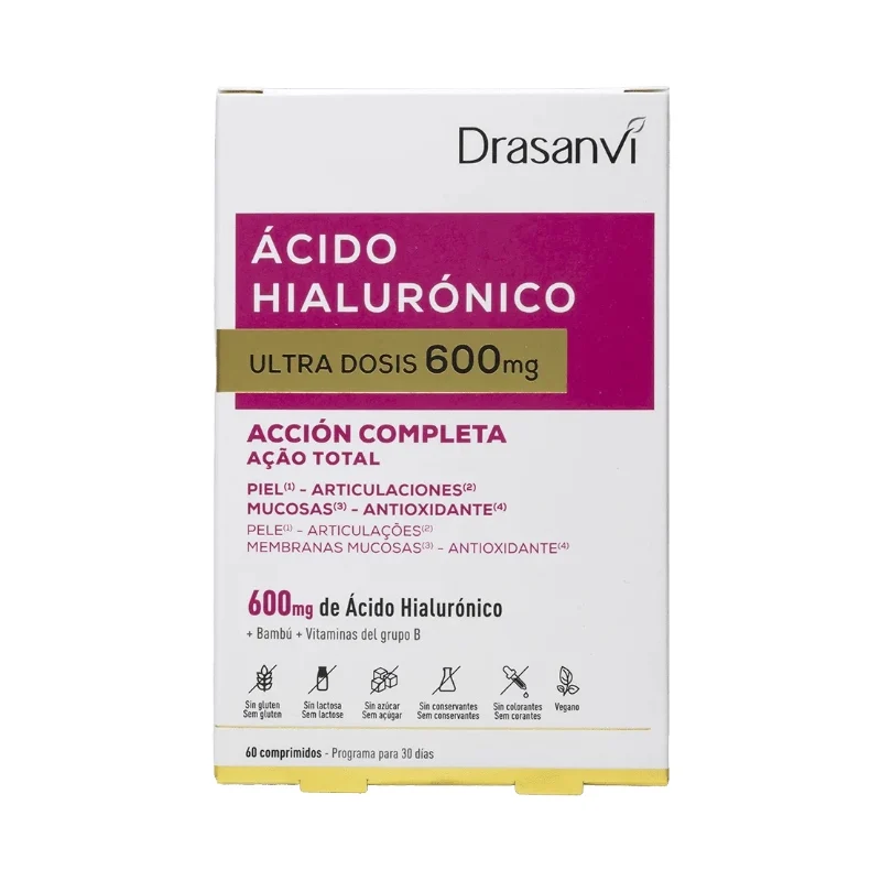 Ácido Hialurónico · Drasanvi · 60 comprimidos