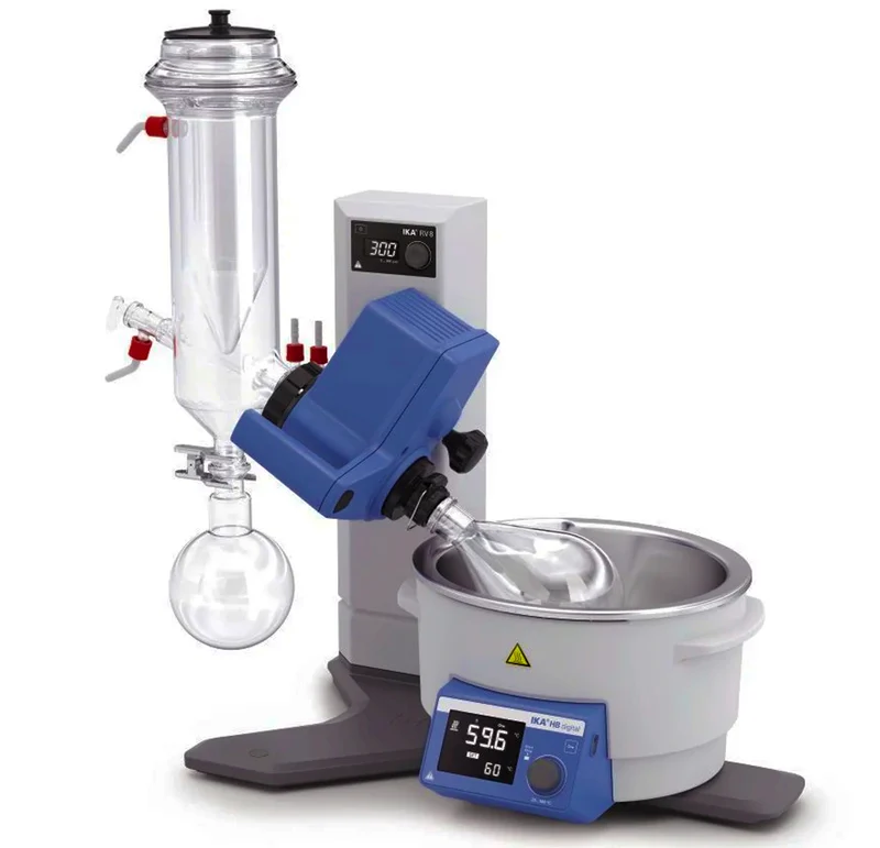 IKA® RV 8 Pro Rotary Evaporator w/Coated Dry Ice Condenser, 10003574