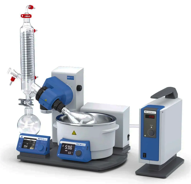 IKA® RV 10 Auto Pro V-C Rotary Evaporator w/Coated Vertical Glassware, 10005196