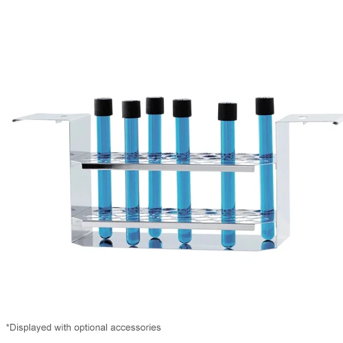 IKA® Stainless Steel 47 x 17mm Test Tube Rack, 20004030