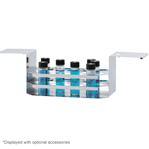 IKA® Stainless Steel 22 x 22mm Test Tube Rack, 20004028