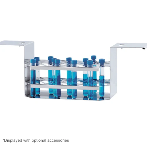IKA® Stainless Steel 57 x 13mm Test Tube Rack, 20004026