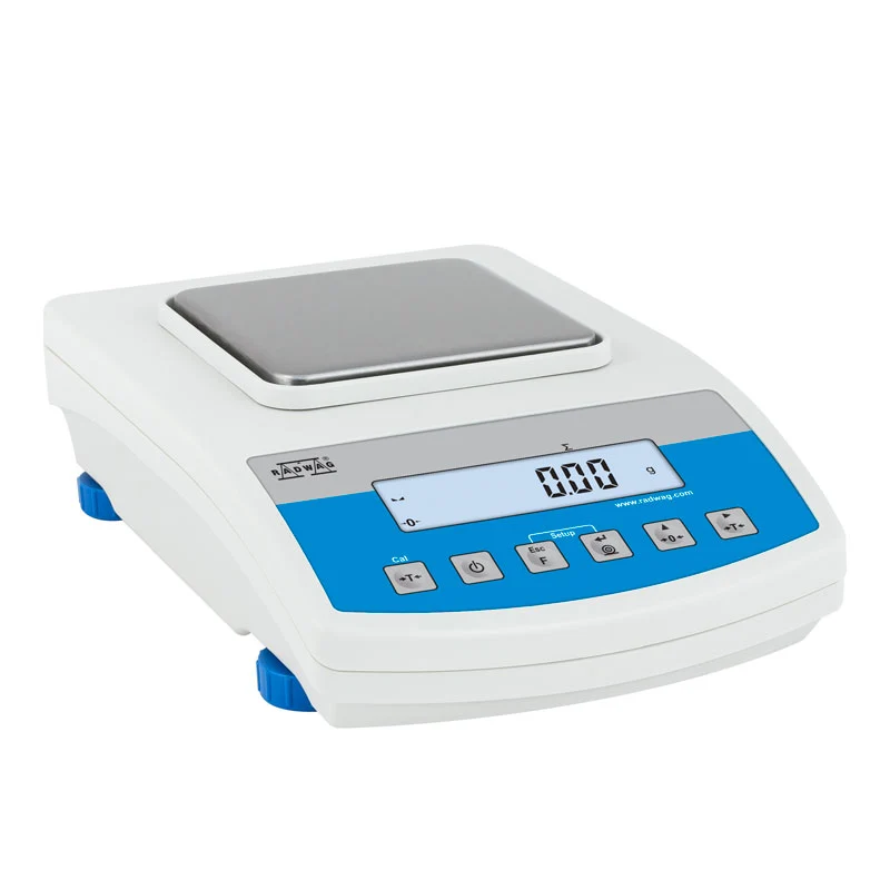 Radwag WLC 0.6/A1/C/2.IO Precision Balance w/4 x Input/Output Module, 600g x 10mg, WL-217-0039