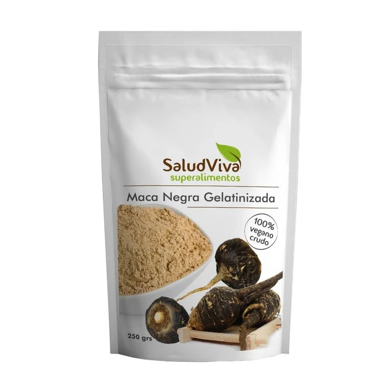 Maca Negra Gelatinizada · Salud Viva · 250 gramos