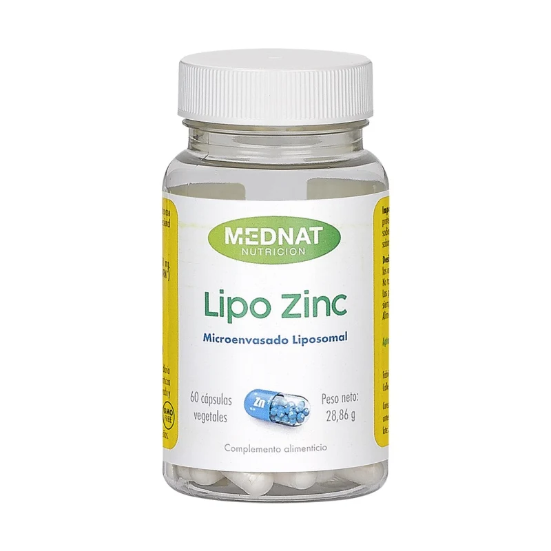 Lipo Zinc · MedNat · 60 cápsulas