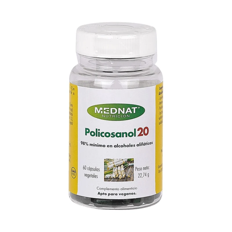 Policosanol 20 · MedNat · 60 cápsulas