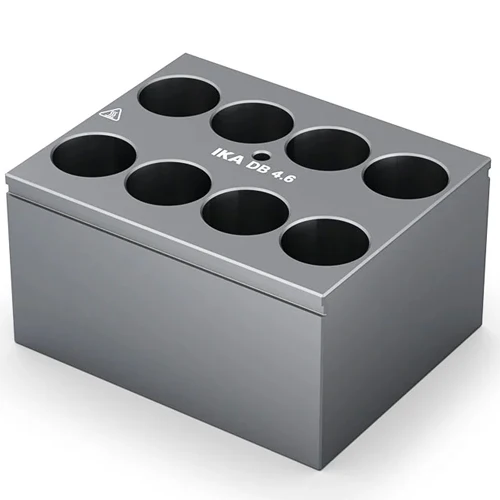 IKA® DB 4.6 Dry Block, 8 x 20 mm Round Bottom Tubes, 4469100