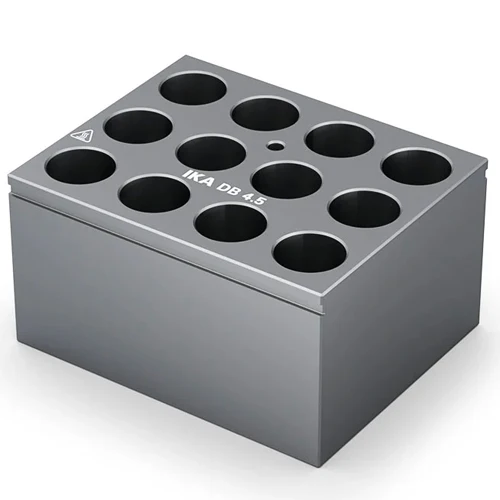 IKA® DB 4.5 Dry Block, 12 x 5/16 mm Round Bottom Tubes, 4469000