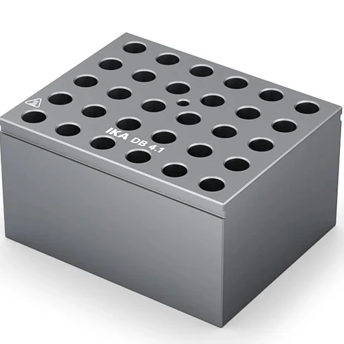 IKA® DB 4.1 Dry Block, 30 x 6mm Round Bottom Tubes, 4468600