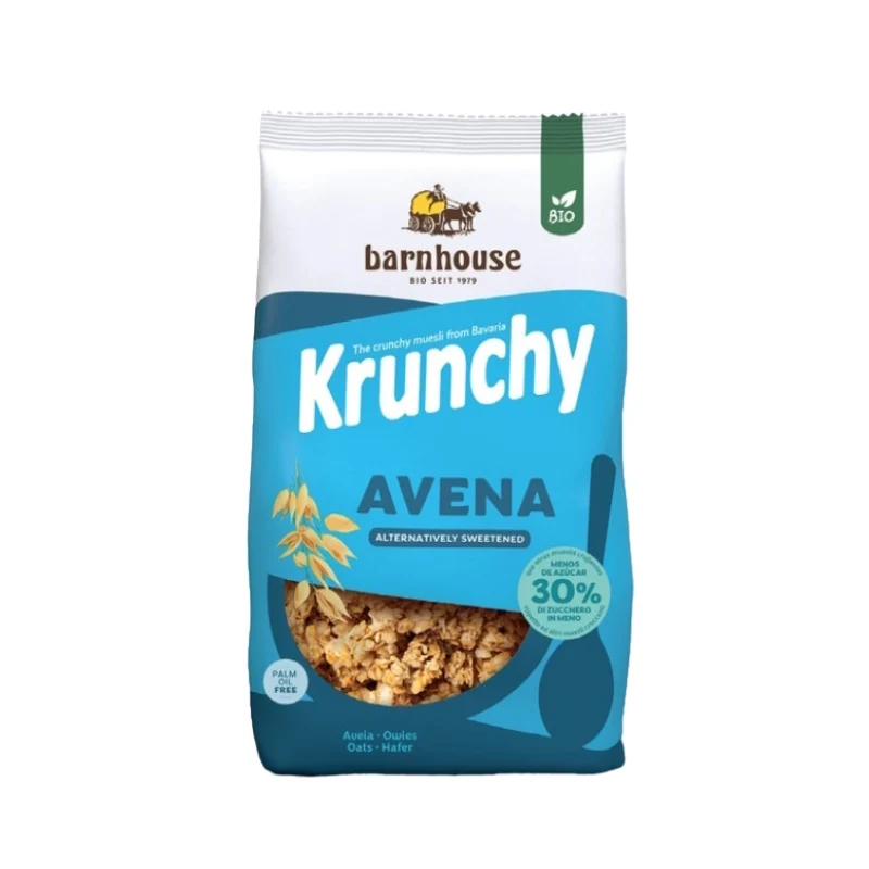 Muesli Krunchy de Avena Bio · Barnhouse · 625 gramos