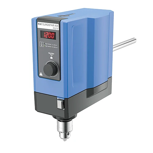 IKA® Eurostar 400 DIGITAL Overhead Stirrer, Max. Stirring 100L, 25000750