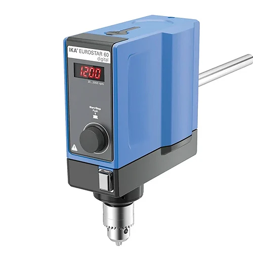 IKA® Eurostar 60 DIGITAL Overhead Stirrer, Max. Stirring 40L, 4446001