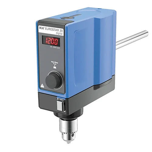 IKA® Eurostar 20 DIGITAL Overhead Stirrer, Max. Stirring 15L, 4442001