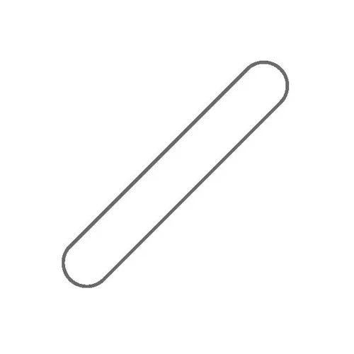 IKA® FLON 155 Round Magnetic Stirring Bar, 1129000
