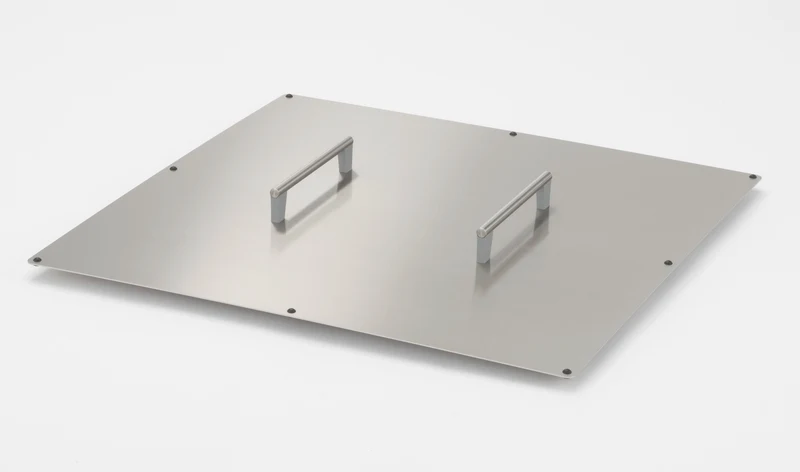 Stainless Steel Lift-off Lid for Elmasonic® ST1400H/ST1600H Series, 107 6810