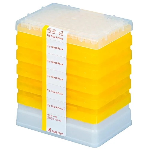 IKA® StackPack Transparent Pipette Tips, 2-200µL, 1920pcs, 20017823