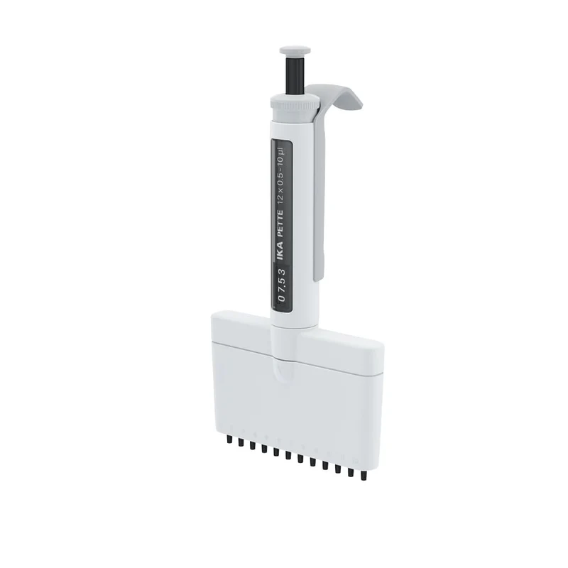 IKA® Pette multi 12 Ch. Variable Pipette, 0.5-10µL, 20017946