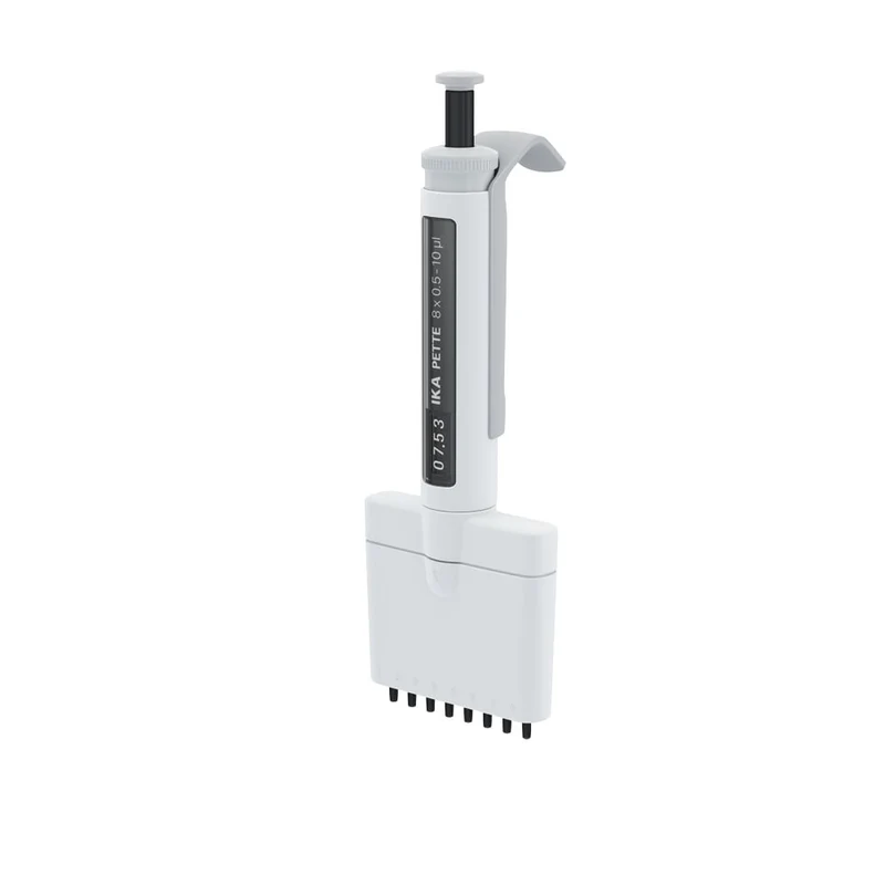 IKA® Pette multi 8 Ch. Variable Pipette, 0.5-10µL, 20017943