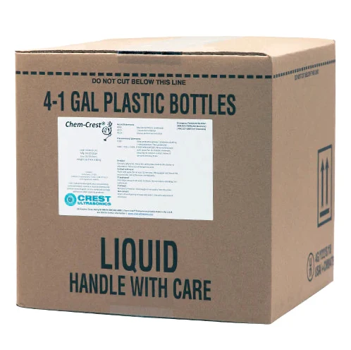 Crest® Ultrasonics Chem-Crest™ 77-G Solution, Case/4 gals., 70077GC