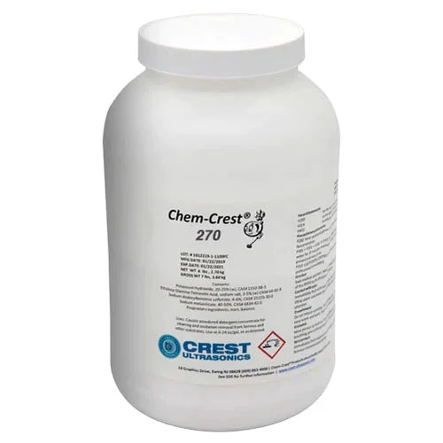 Crest® Ultrasonics Chem-Crest™ 200 Powder, Case/4 x 6lbs Jars, 700200C